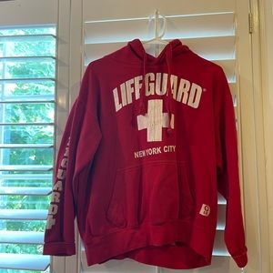 New York City lifeguard hoodie unisex